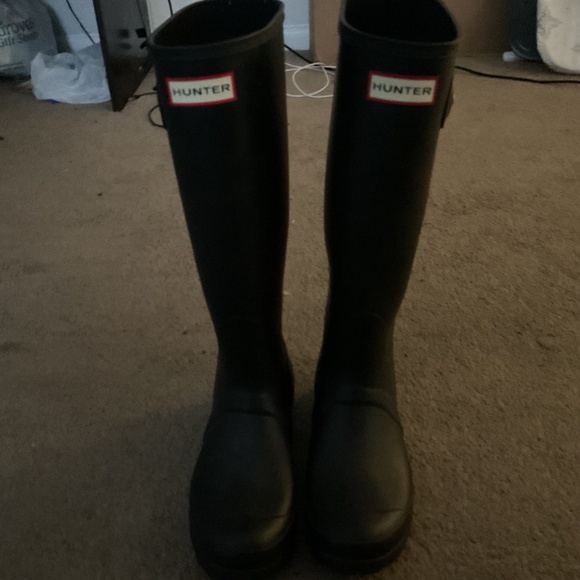 Hunter tall rubber boots - Picture 3 of 5